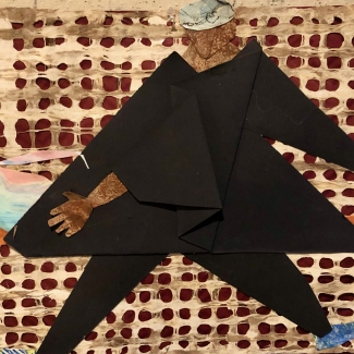 Man on Bench Collage 2022