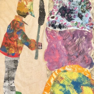 Matriarch Collage 30 x15 2024