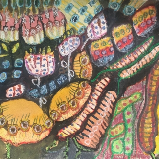 Flowers Mixed media 2024
