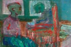 Nursing Home visit 16 x 20 Oil 2016