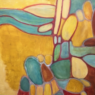 Abstract 3 Oil 30x30 2022