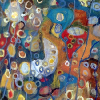 Wedding, 48\" x 24\" Oil 2017